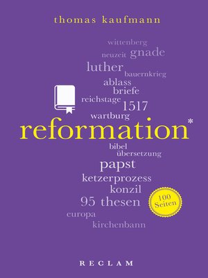 cover image of Reformation. 100 Seiten